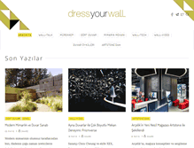 Tablet Screenshot of dressyourwall.net